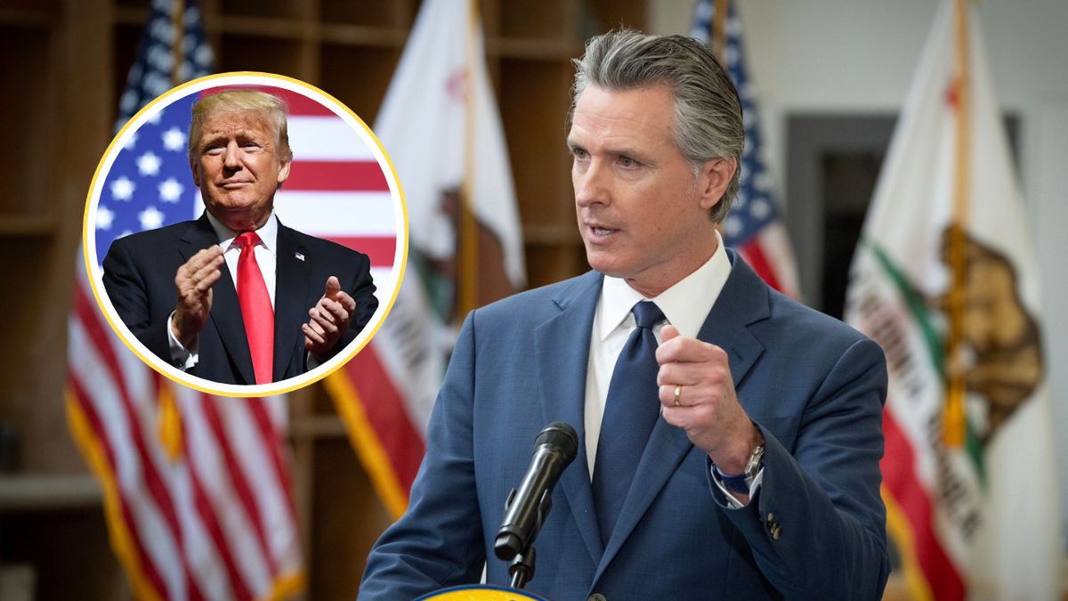 Gavin Newsom kontra Donald Trump