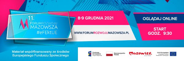 11. Forum Rozwoju Mazowsza