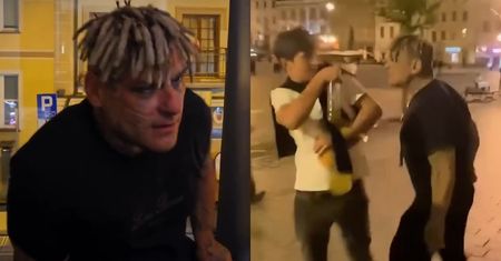Popek uderzył fana na ulicy. Teraz gęsto się tłumaczy: "Nie mają do mnie szacunku" [WIDEO]