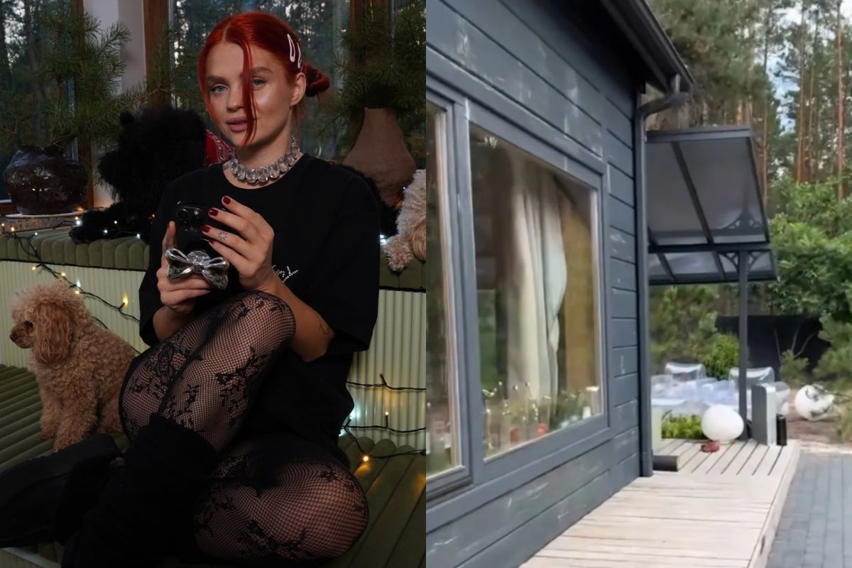 Leśna posiadłość Margaret. Wnętrza są niezwykle NOWOCZESNE [ZDJĘCIA]