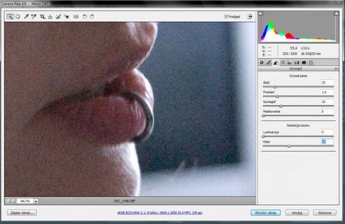 Camera RAW dla początkujących część 3: ostrość i redukcja szumu 5