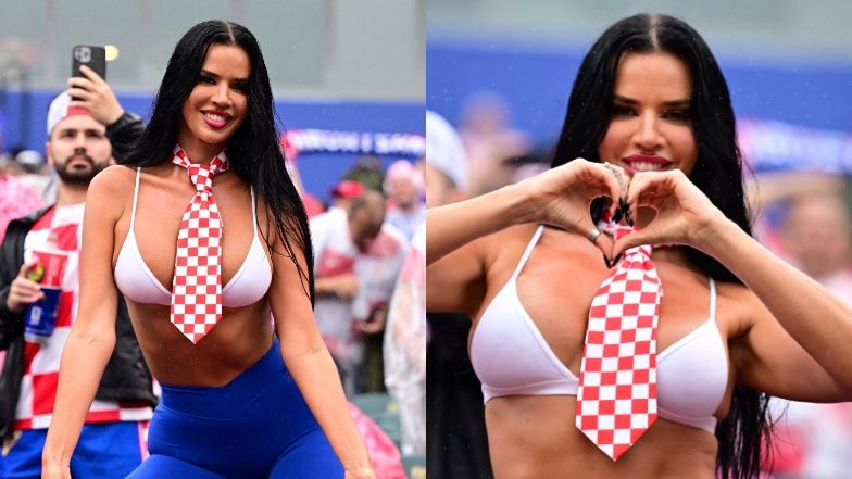 Ivana Knoll wdzięczy się na trybunach