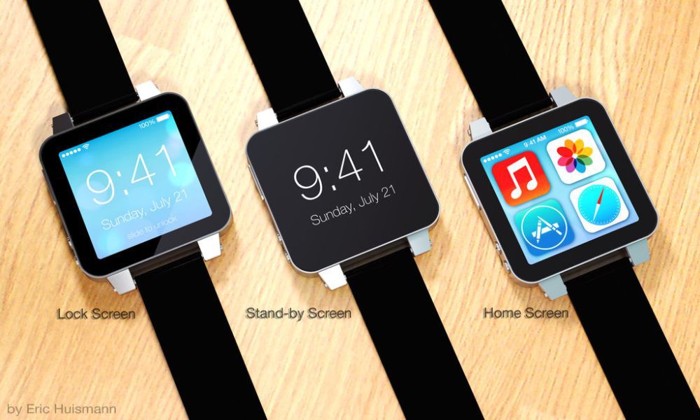 iWatch - koncept (fot. concept-phones.com)