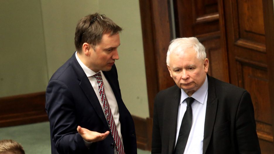 Zbigniew Ziobro i Jarosław Kaczyński