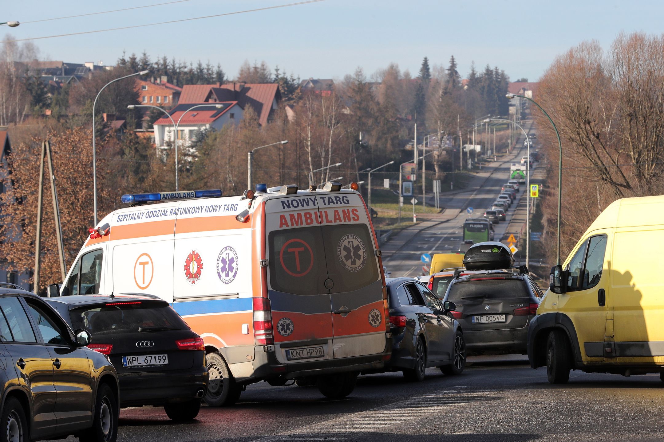 ruch samochodowy na Zakopiance
Grzegorz Momot
korek, korki, na drodze, powroty, powr�t, ruch, ruch drogowy, ruch samochodowy, sylwester, sylwestrowa, wzmo�ony, zakopianka