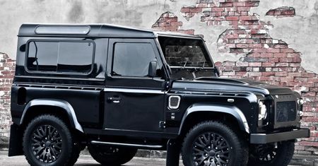 Land Rover Defender Harris Tweed Edition - szkocka krata w modzie