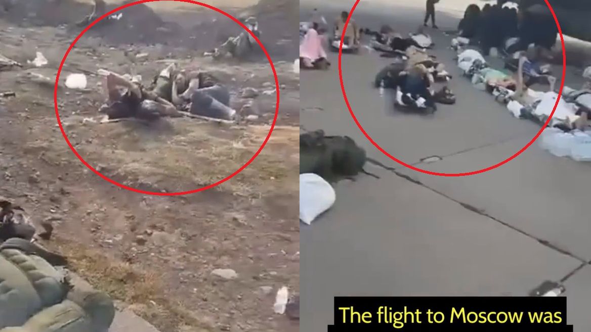 Rosyjscy żołnierze nie mają lekko. Ranni muszą leżeć na ziemi i czekać, aż ktoś po nich przyleci