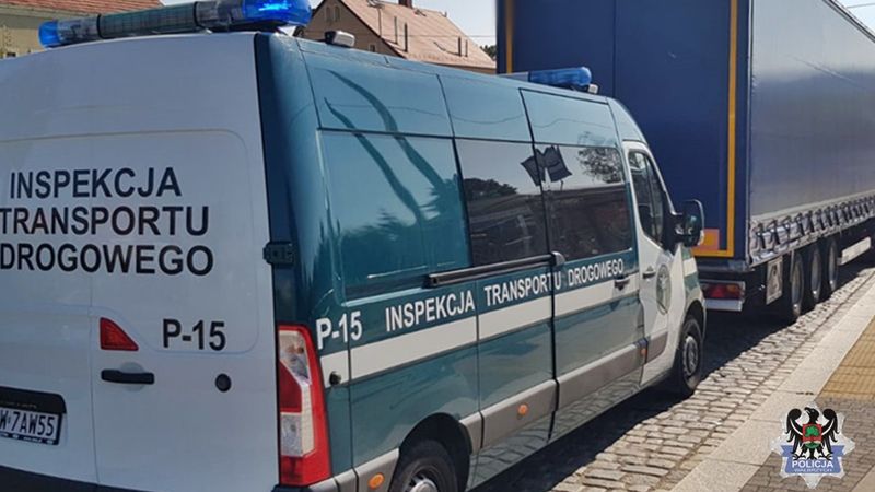 inspekcja transportu drogowego itd TIR kontrola