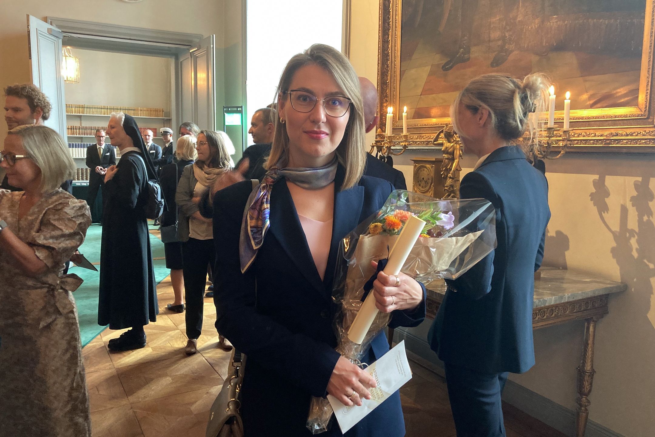 Aleksandra Kobza odebrała nagrodę w Sztokholmie