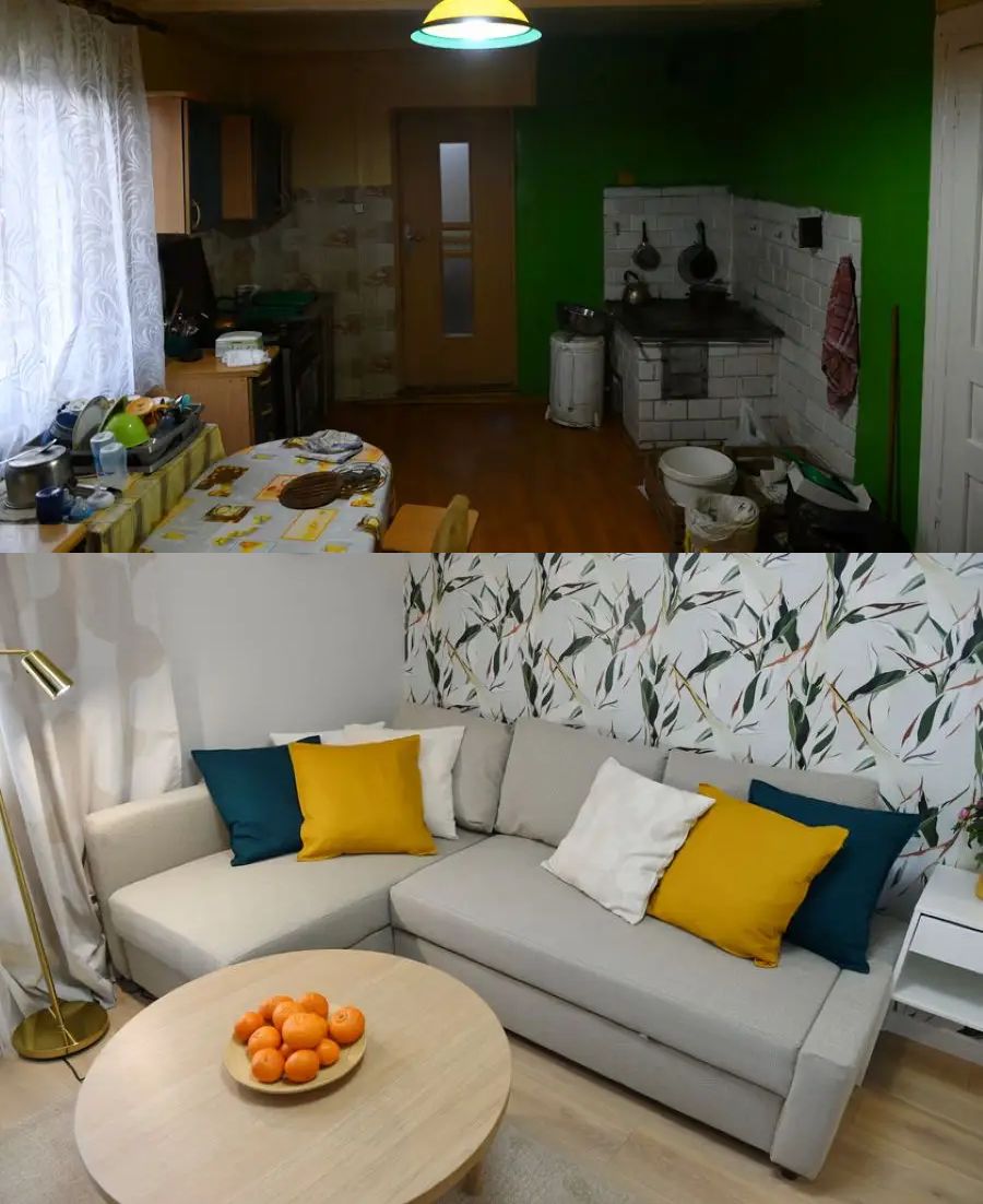 Remont "przed" i "po"