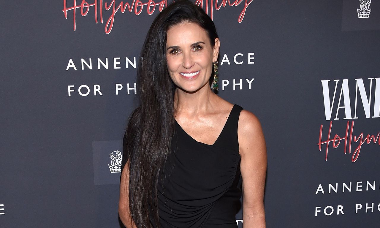 Dawne zdjęcia Demi Moore. Aktorka otrzymała uroczy prezent urodzinowy od córek