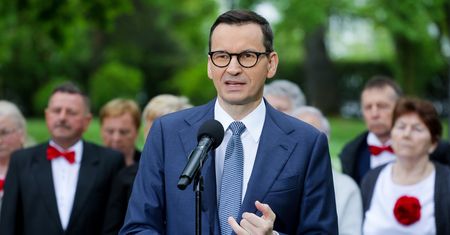 Problemy premiera na konferencji. Unikał odpowiedzi na pytanie