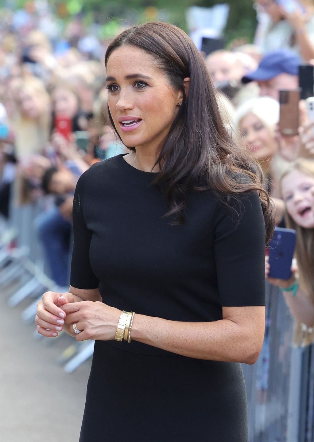 Meghan Markle przed Zamkiem Windsor