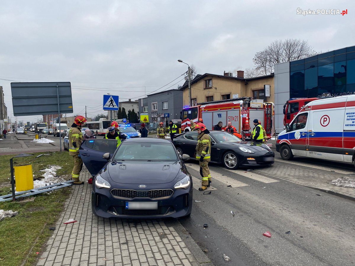 Ucieczka zakończyła się drogą kraksą