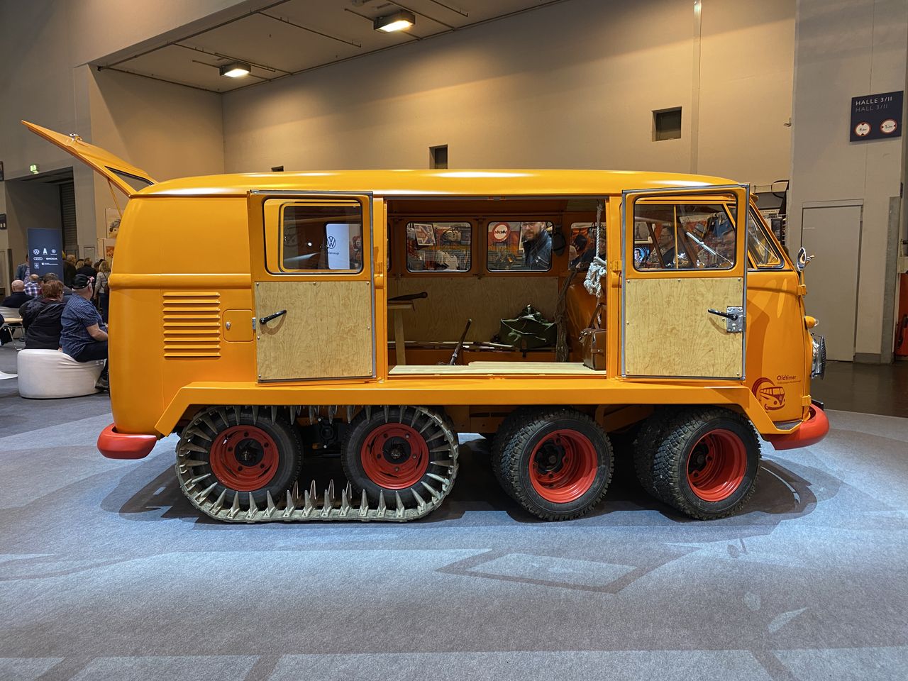 Volkswagen T1 KK Raupenfuchs (1962/68 r.), Techno-Classica Essen