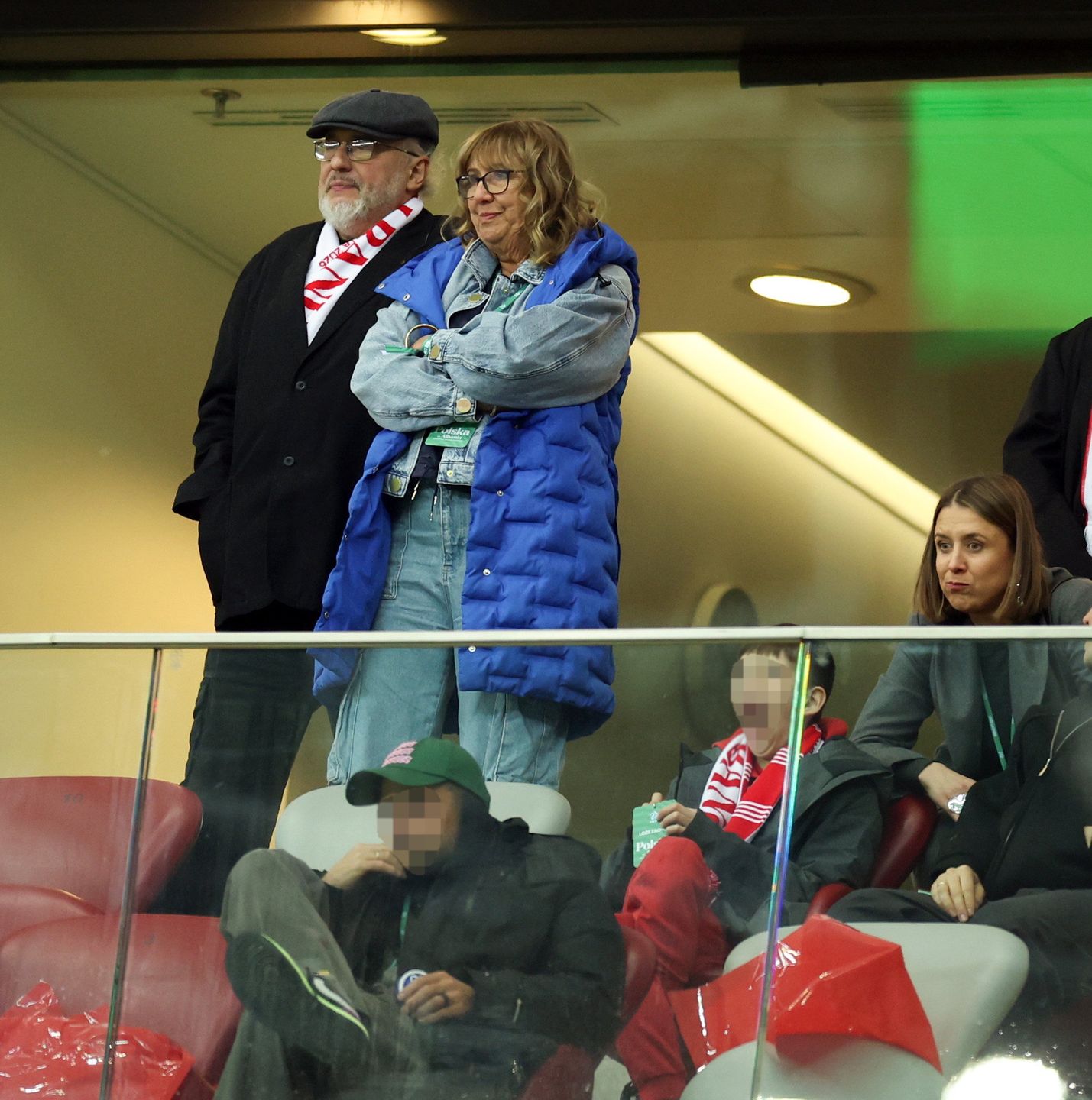 Siostra, mama i jej partner kibicowali Robertowi podczas meczu