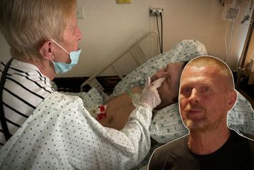 Byli u Piotra, mówią, jak się czuje. "Szczęście, ale nie do końca"