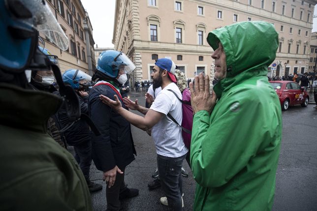 W Rzymie protestowali nie tylko restauratorzy