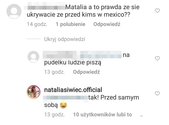 Natalia Siwiec komentuje długi pobyt w Meksyku