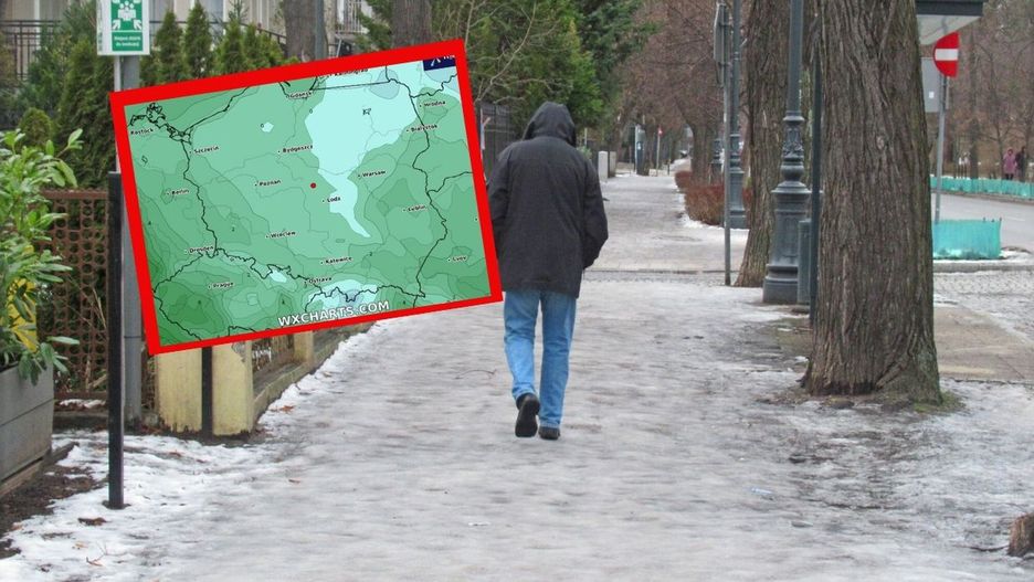 Oblodzenia w północno-wschodniej Polsce