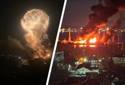 Krym zaatakowany. Potężne eksplozje w Teodozji. "Morze płonie"