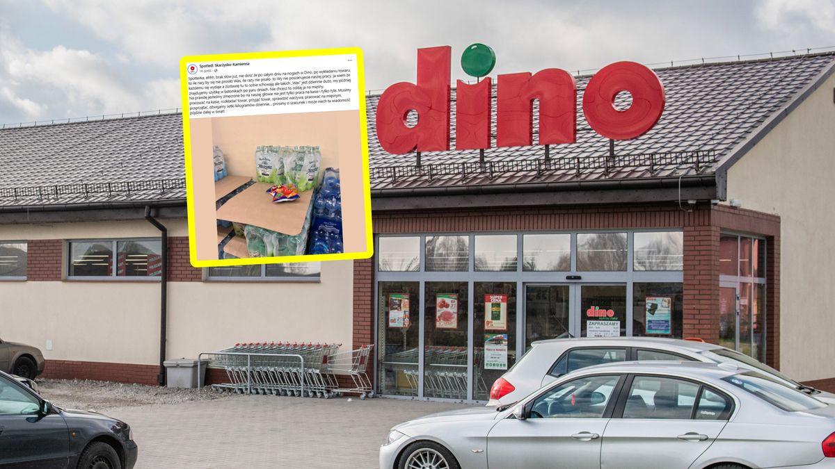 Pracuje w Dino. Poskarżyła się na klientów.