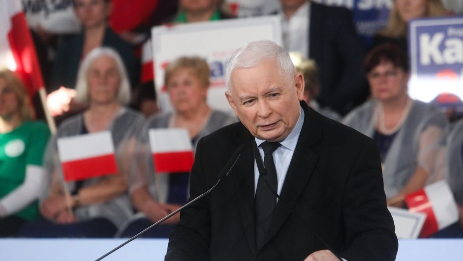 Prezes PiS Jarosław Kaczyński