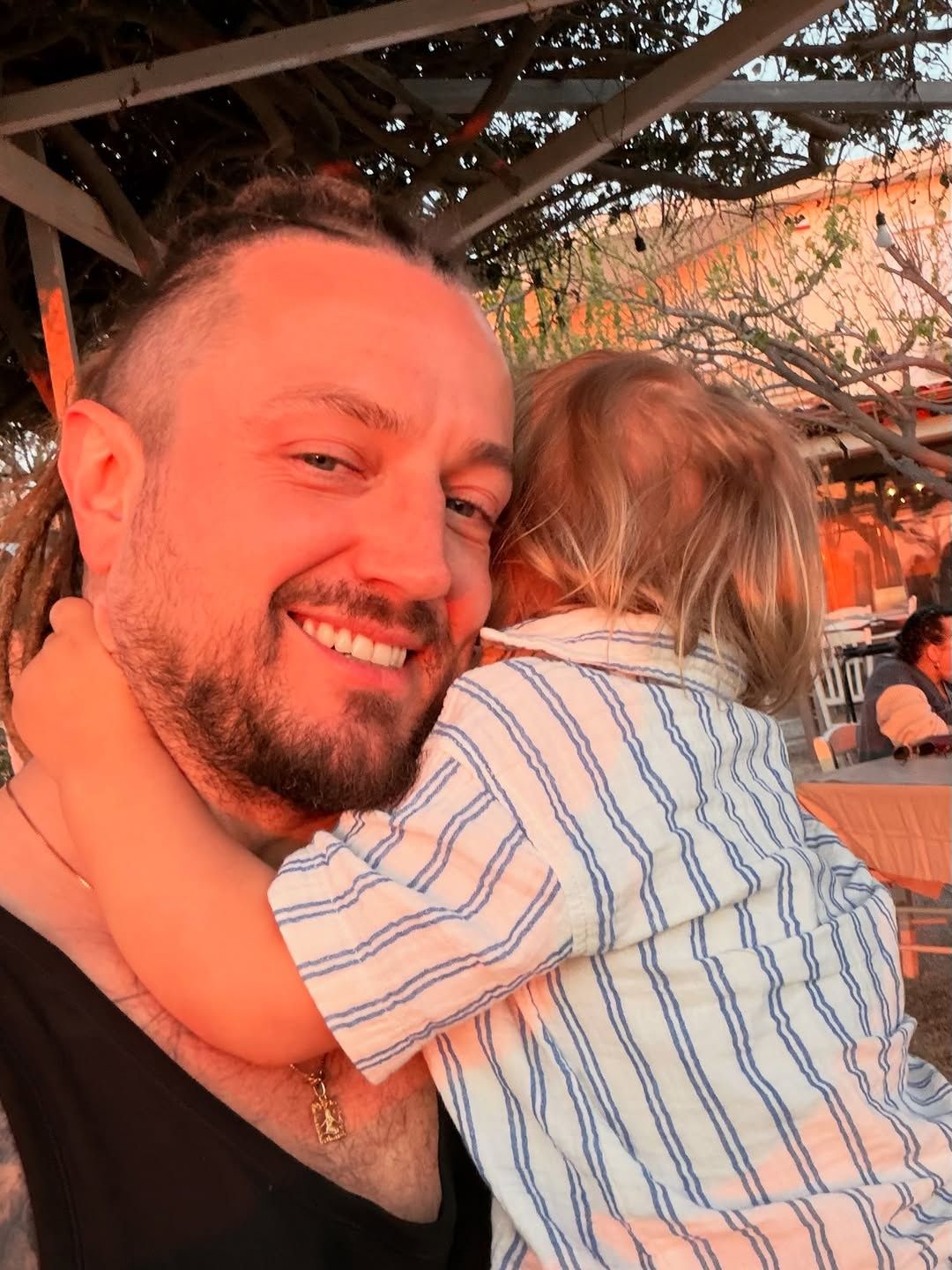 Baron z synem na wakacjach