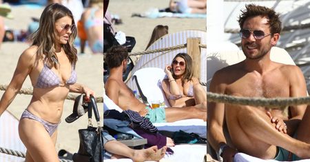 Nadmorski reset w przerwie od festiwalu: Edyta Herbuś w bikini i Mateusz Banasiuk w kąpielówkach dokazują razem w Sopocie (ZDJĘCIA)