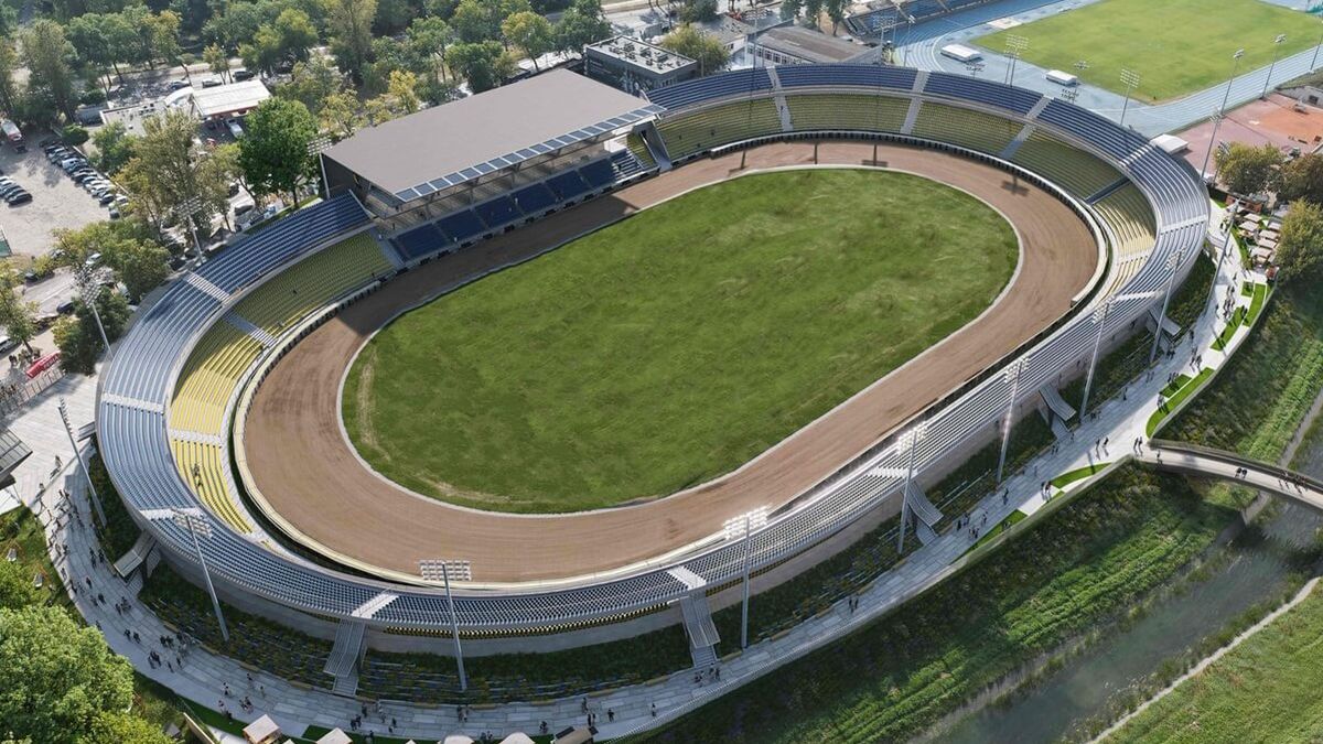 Tak mógłby wyglądać stadion żużlowy przy Al. Zygmuntowskich po przebudowie