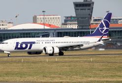 Niecodzienna sytuacja na Okęciu. W samolot uderzył piorun