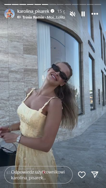 Karolina Pisarek w modnej stylizacji na lato