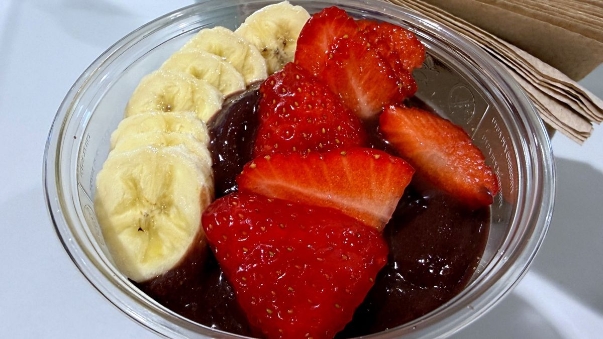 Połączenie truskawek z bananem
