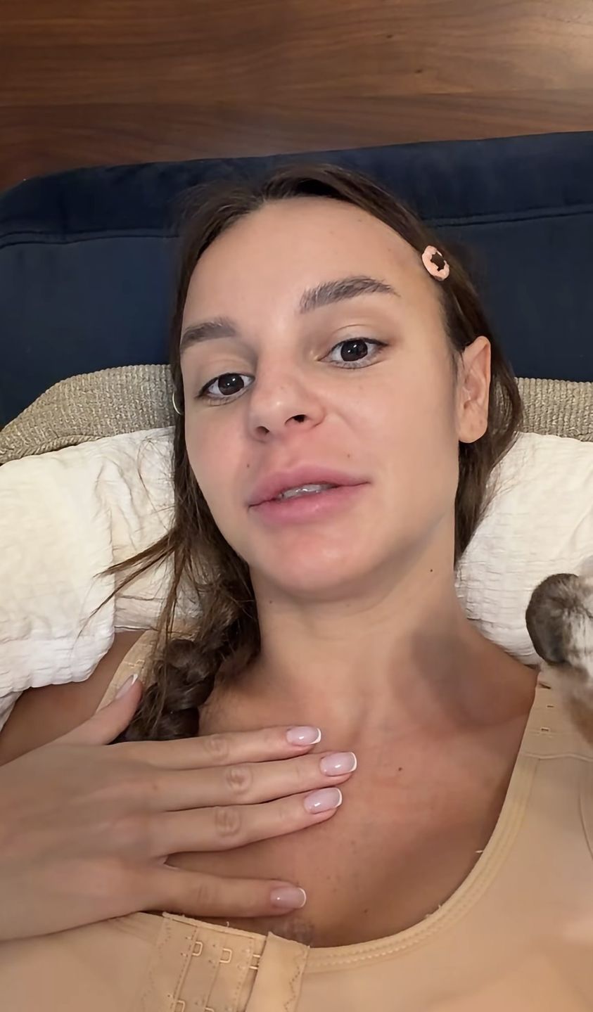Paulina Rzeźniczak nadaje po operacji