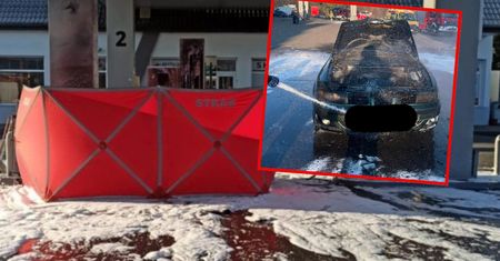 Spłonął na stacji. Tragedia przed dystrybutorem. Trwa dochodzenie