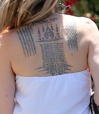 Tatuaże Angeliny Jolie 