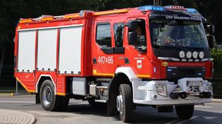 Łódź: Mężczyzna zasłabł na ulicy, na ratunek ruszyli strażacy