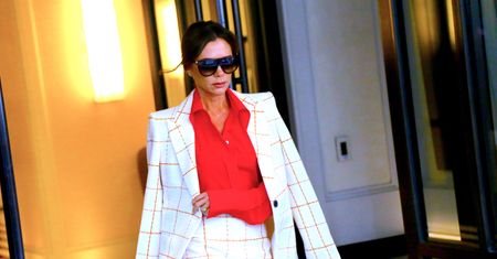 Victoria Beckham w końcu się uśmiechnęła. Mąż zaczął z niej żartować