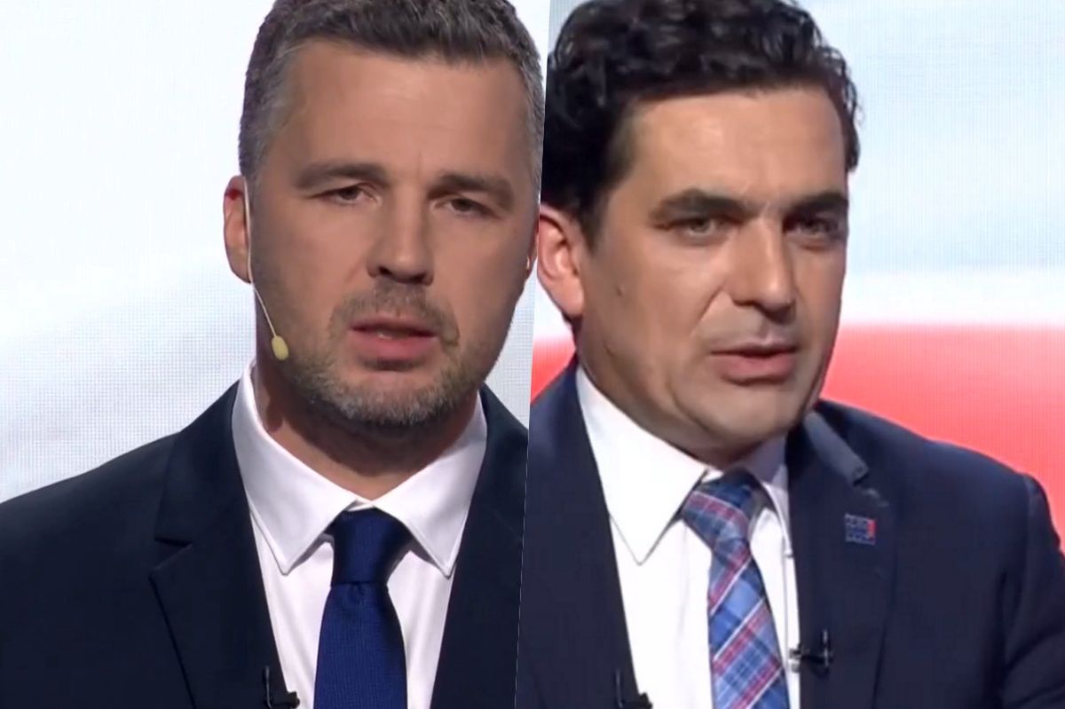 Debata TVP. Uderzył w redakcję przy Woronicza. Głośno powiedział, co myśli o telewizji publicznej