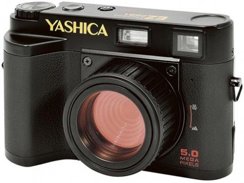 Yashica EZ F521 w stylu retro i lomografii