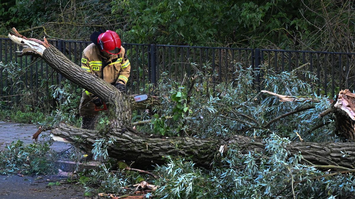 Nawałnice przeszły nad Polską