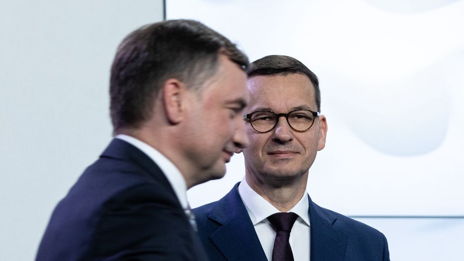 Premier Mateusz Morawiecki krytykuje resort Zbigniewa Ziobry
