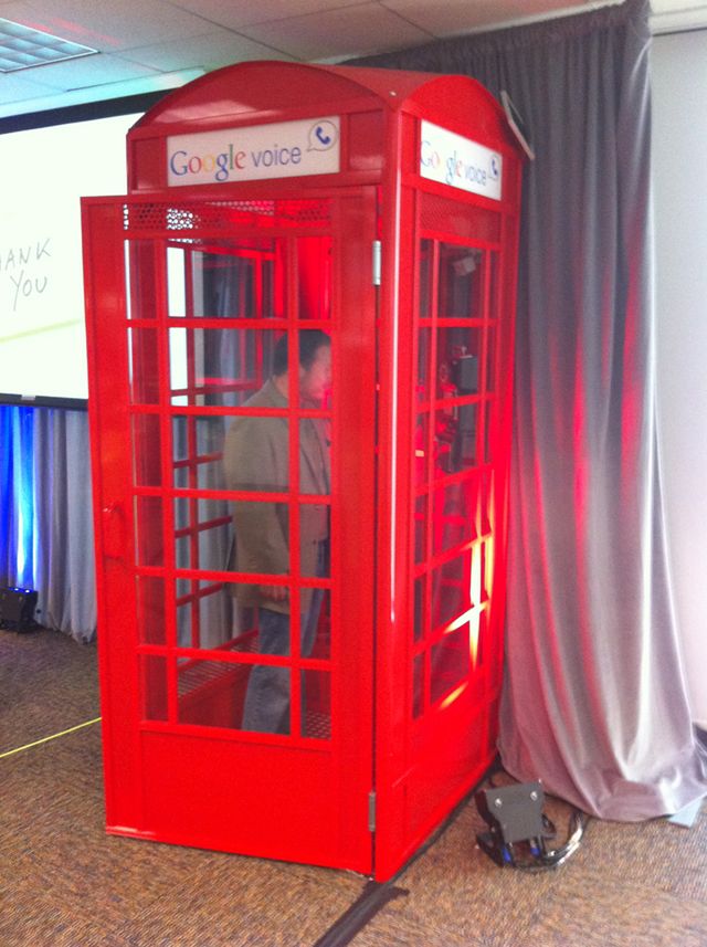 Google Phone Booth