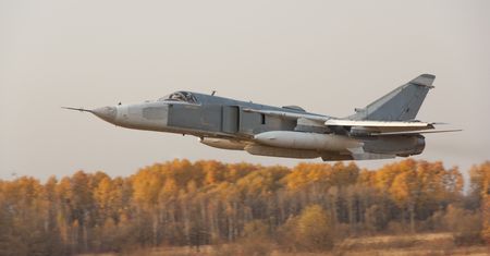 Su-24 nad Ukrainą. Rosyjskie bombowce polowały na różne cele