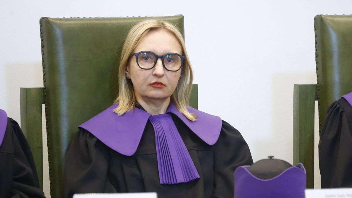 Posiedzenie S?du Najwy?szego w sprawie kredyt�w frankowych
25.04.2024. Warszawa. Posiedzenie Sadu Najwyzszego w sprawie kredytow frankowych. Fot. Filip Naumienko/REPORTER 
N/z: Agnieszka Gora-Blaszczykowska
Filip Naumienko/REPORTER