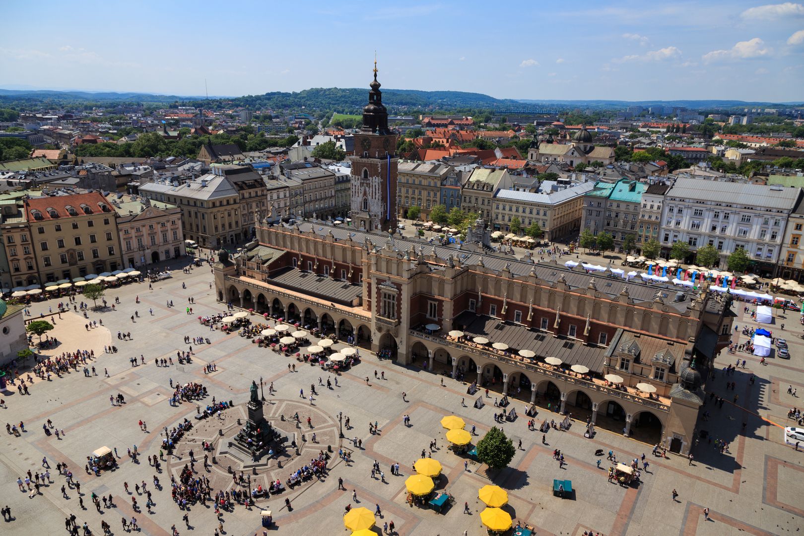 Kraków przyciąga tłumy zagranicznych turystów