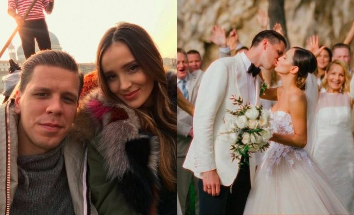 Wojciech Szczęsny uczcił rocznicę ślubu kadrami z Mariną