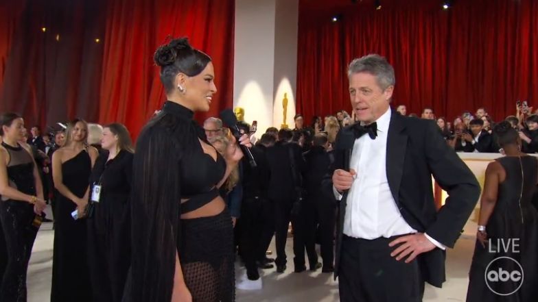 Oscary 2023. Hugh Grant w ogniu krytyki za zachowanie podczas wywiadu