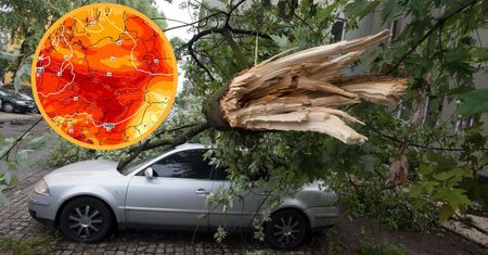 Prognoza dla Polski: wichury i nawałnice. Gwałtowne załamanie pogody