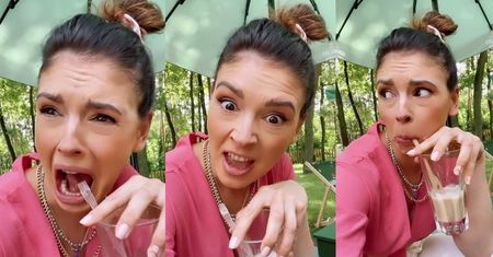 Klaudia Halejcio oburzona pytaniem dziennikarki o jej brzuch po ciąży: "Ona naprawdę TO POWIEDZIAŁA?!"